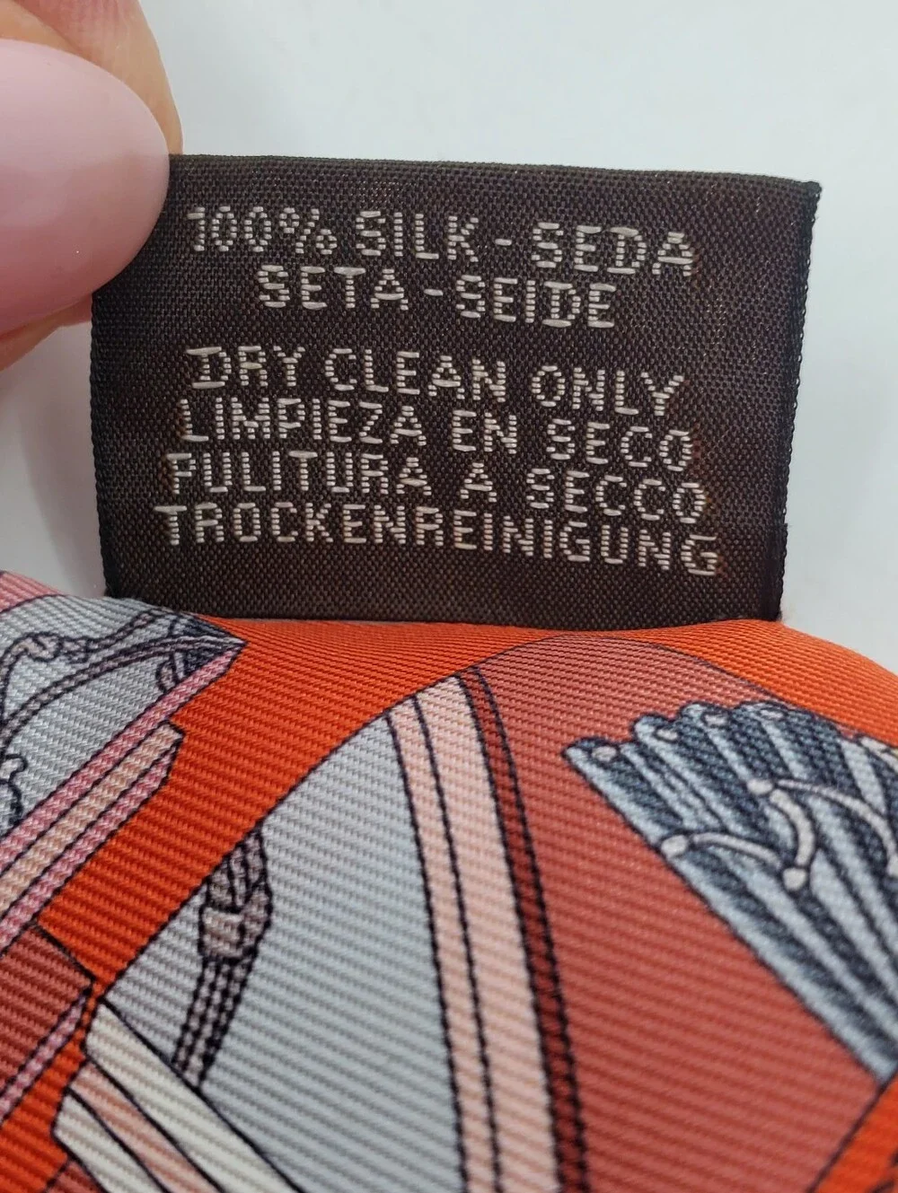 Hermes Spring Twilly Scarf - Picture 10 of 10